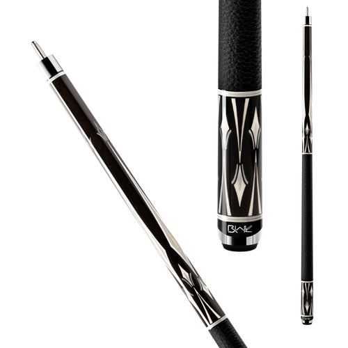 Predator PREBLK43 Blak Pool Cue - 20oz Pool Cues