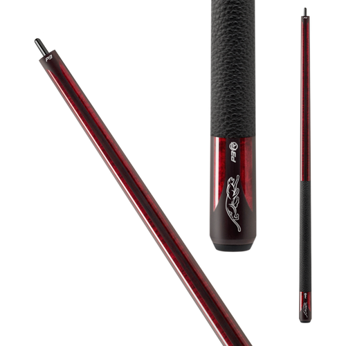 Predator PREP3RW4 Burgundy Revo Pool Cue - 19oz Pool Cues
