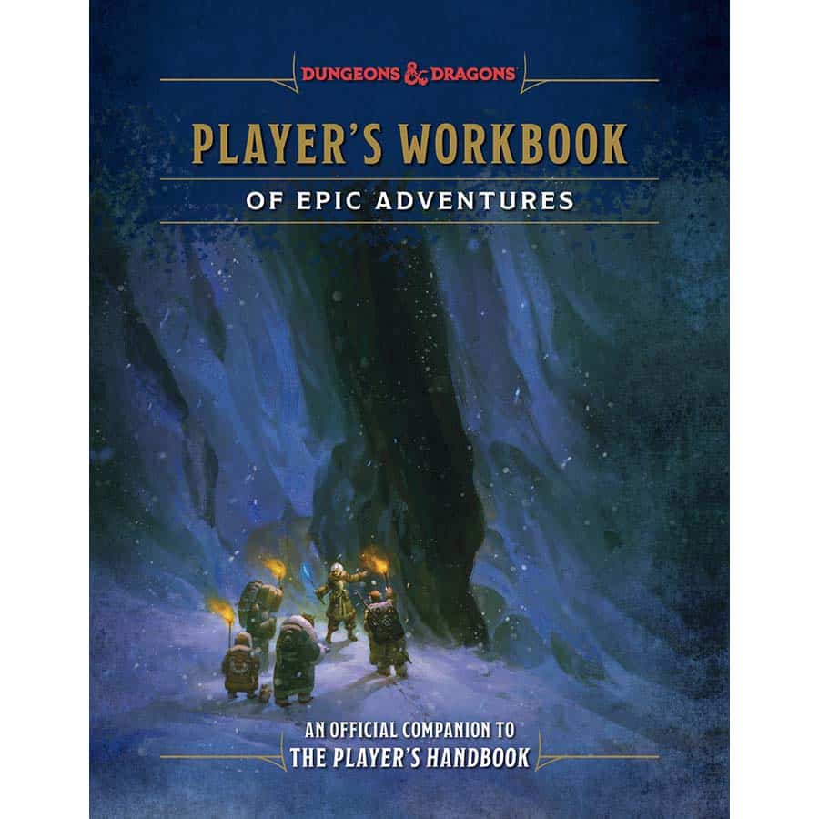 Penguin Random House -  Dungeons And Dragons: Player's Workbook Of Epic Adventures