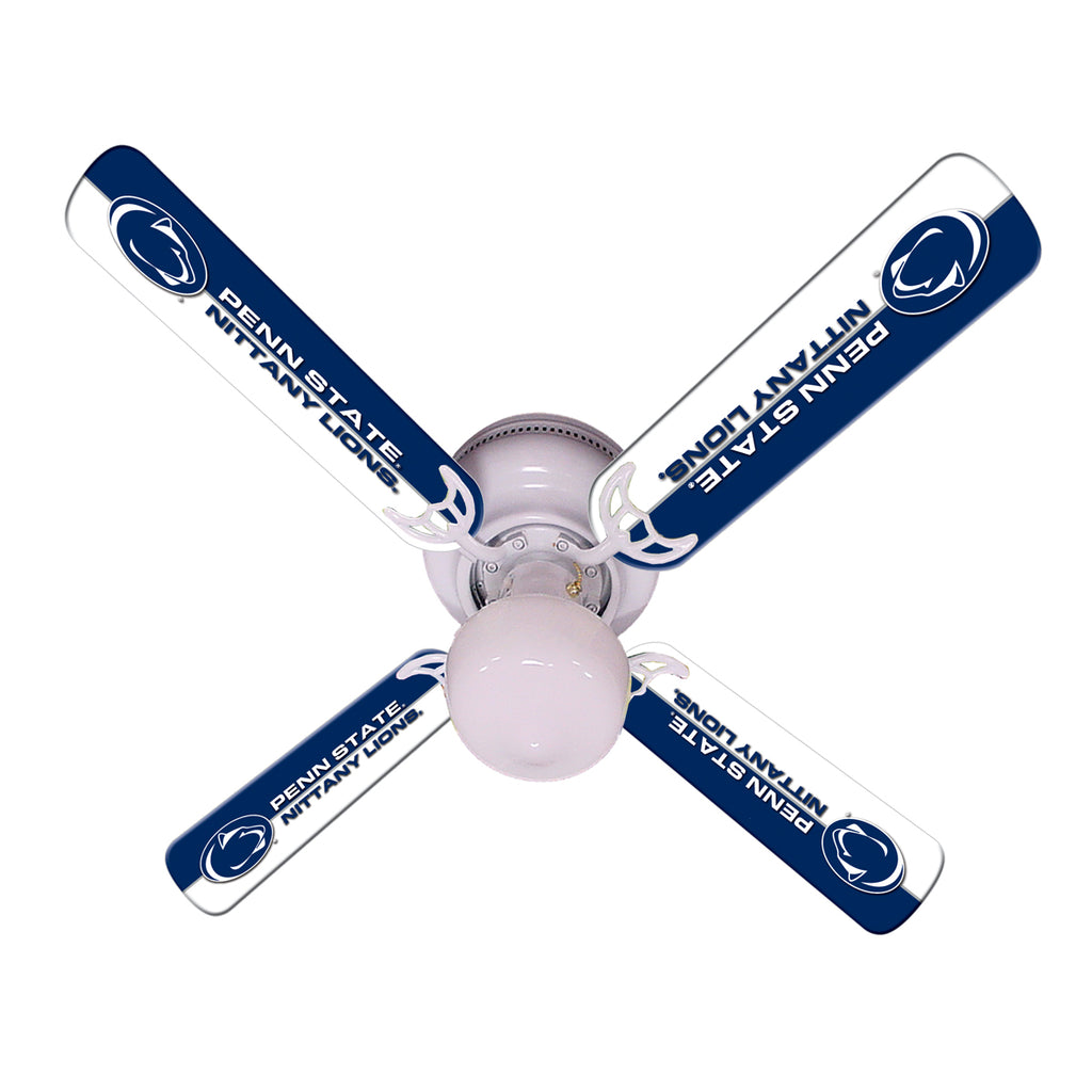 PENN STATE CEILING FAN - 42'' NAVY BLUE/WHITE - PSUFAN100-42