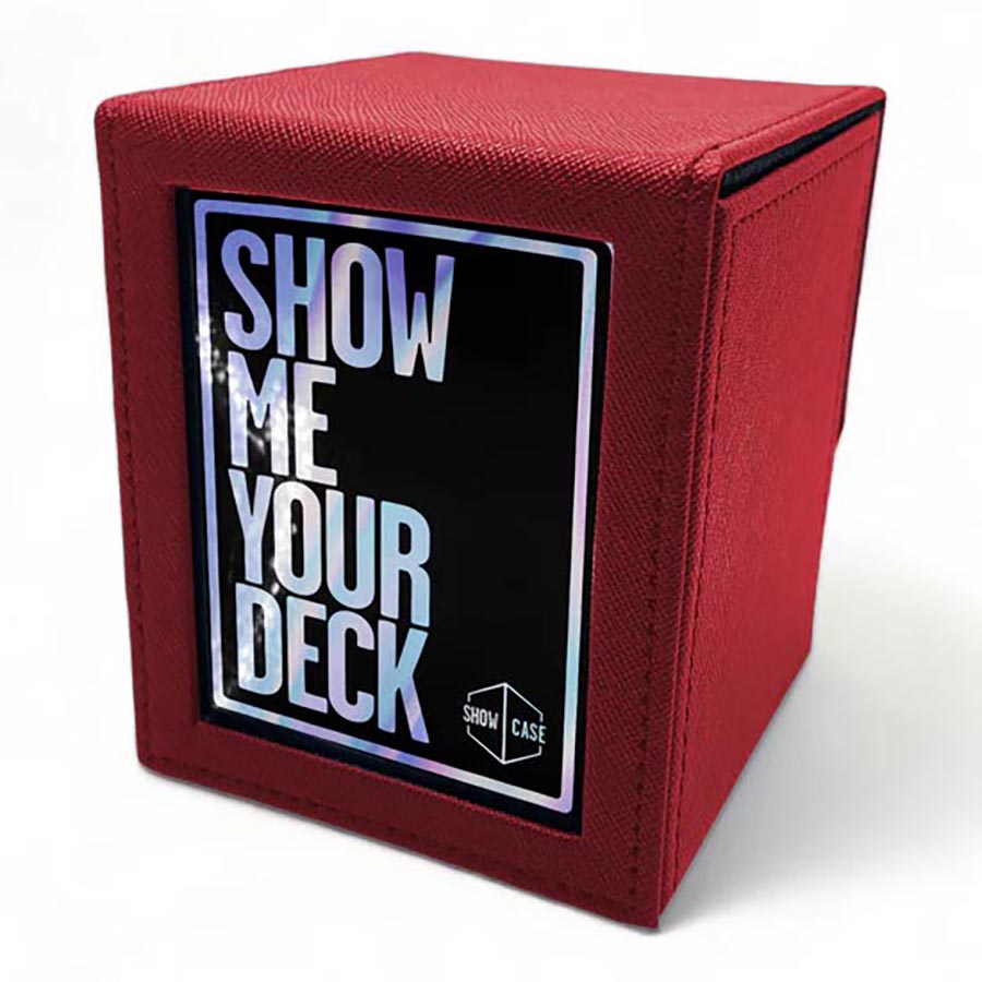 Panic Wizard: Showcase 100+ Deck Box: Red