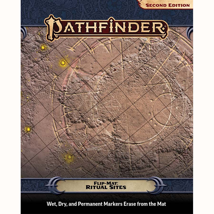 Paizo Publishing -  Pathfinder Rpg (2E): Flip-Mat: Ritual Sites
