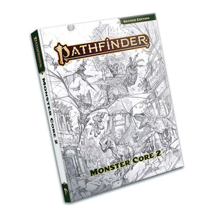 Paizo Publishing -  Pathfinder Rpg (2E): Monster Core 2 (Sketch Cover)