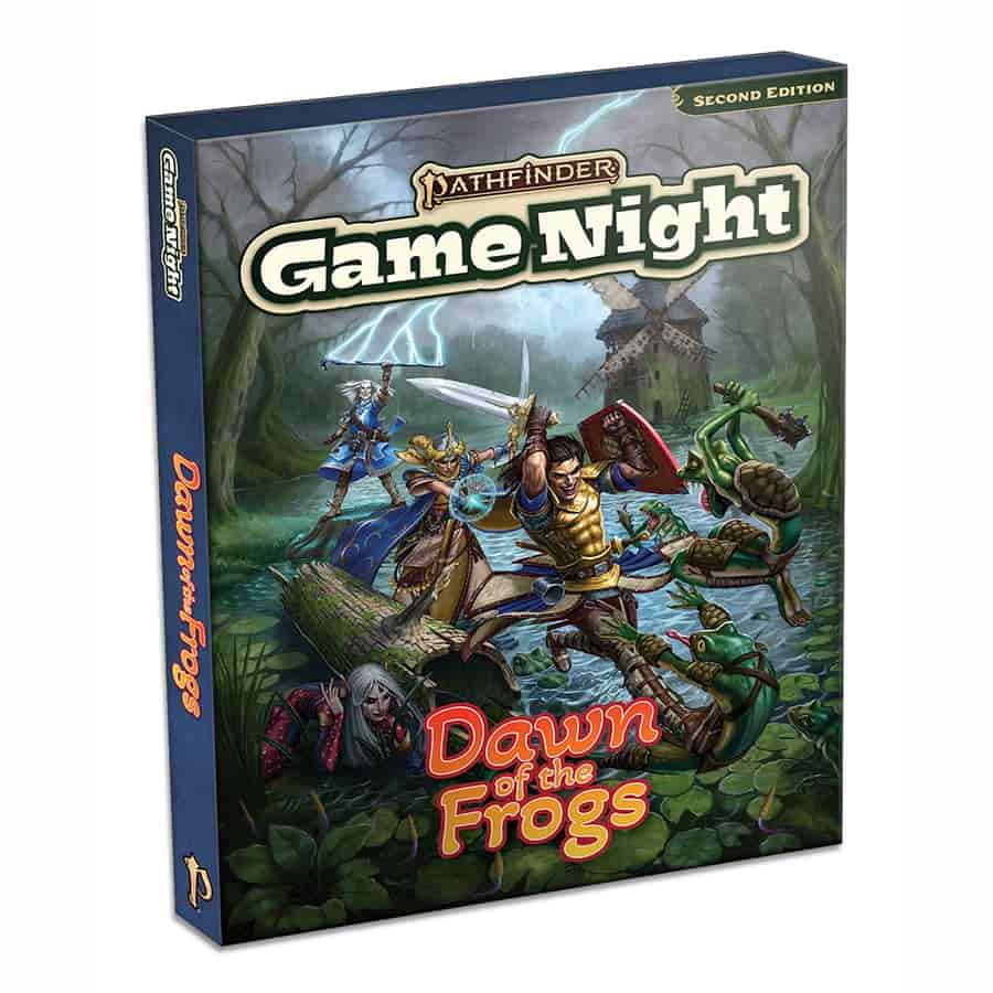 Paizo Publishing -  Pathfinder Rpg (2E) Game Night: Dawn Of The Frogs (Deluxe Adventure)