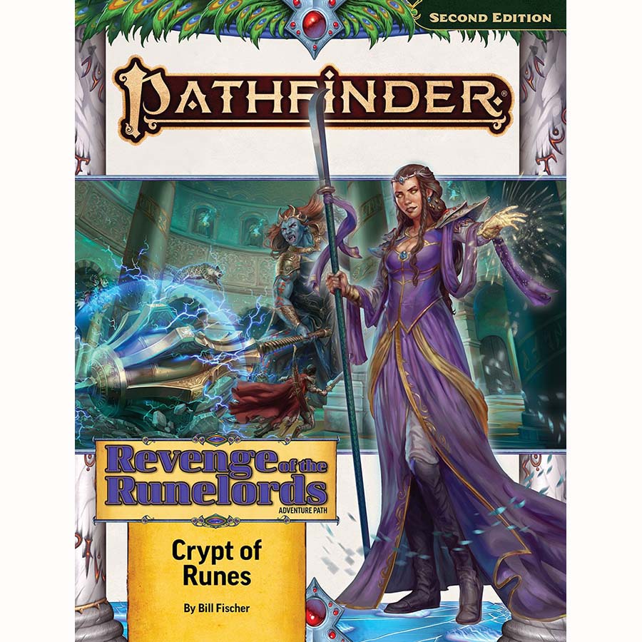 Paizo Publishing -  Pathfinder Rpg (2E): Adventure Path #220: Crypt Of Runes (Revenge Of The Runelords 2 Of 3)