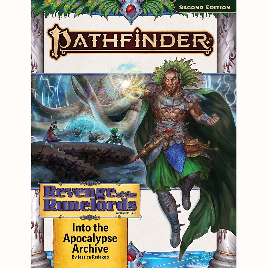 Paizo Publishing -  Pathfinder Rpg (2E): Adventure Path #221: Into The Apocalypse Archive (Revenge Of The Runelords 3 Of 3)
