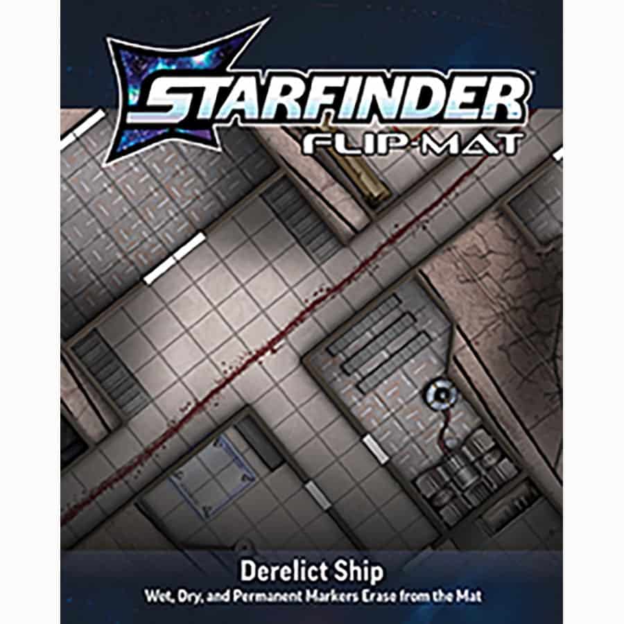 Paizo Publishing -  Starfinder Rpg (2E): Flip-Mat: Derelict Starships Pre-Order