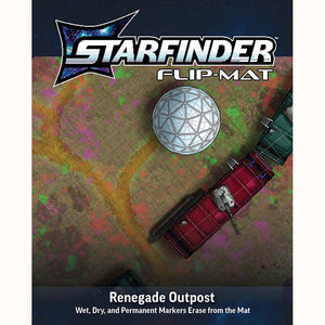 Paizo Publishing -  Starfinder Rpg (2E): Flip-Mat: Renegade Outpost