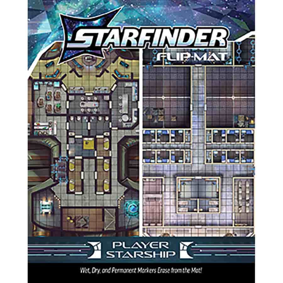 Paizo Publishing -  Starfinder (2E): Flip-Mat: Player Starship Pre-Order