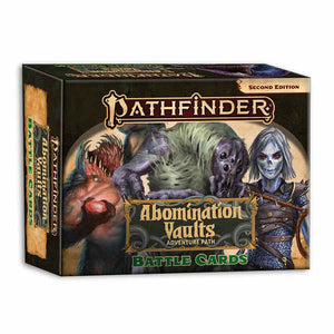 Paizo Publishing -  Pathfinder Rpg (2E): Abomination Vaults Battle Cards