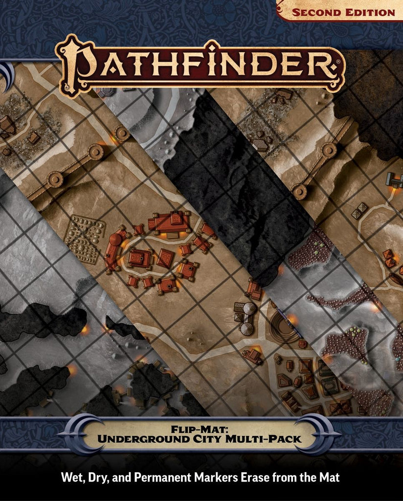 Paizo - Pathfinder Flip-Mat: Underground City Multi-Pack