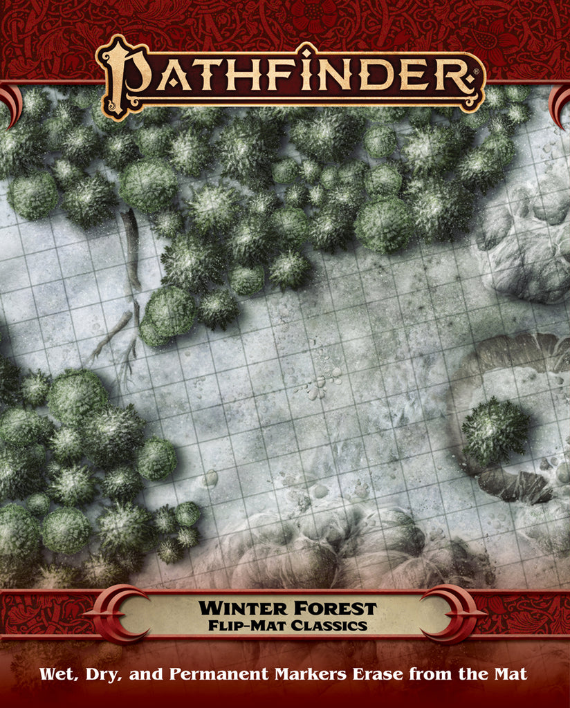 Paizo - Pathfinder Flip-Mat Classics: Winter Forest