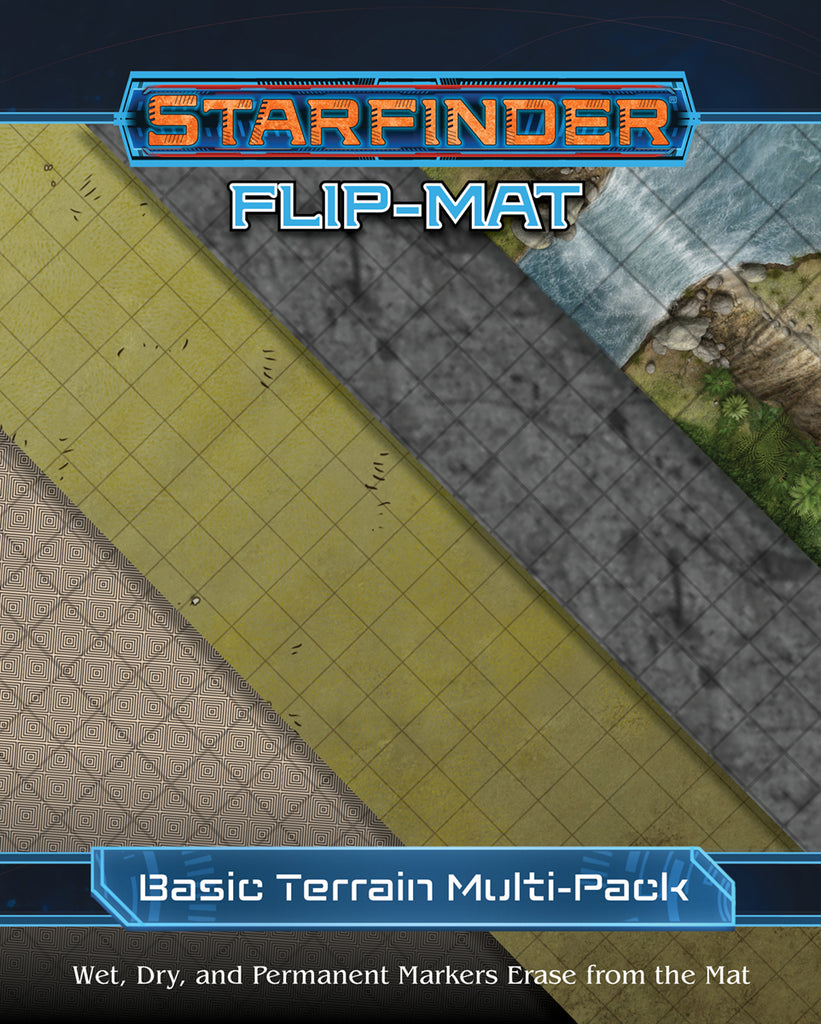 Paizo - Starfinder Flip-Mat: Basic Terrain Multi-Pack