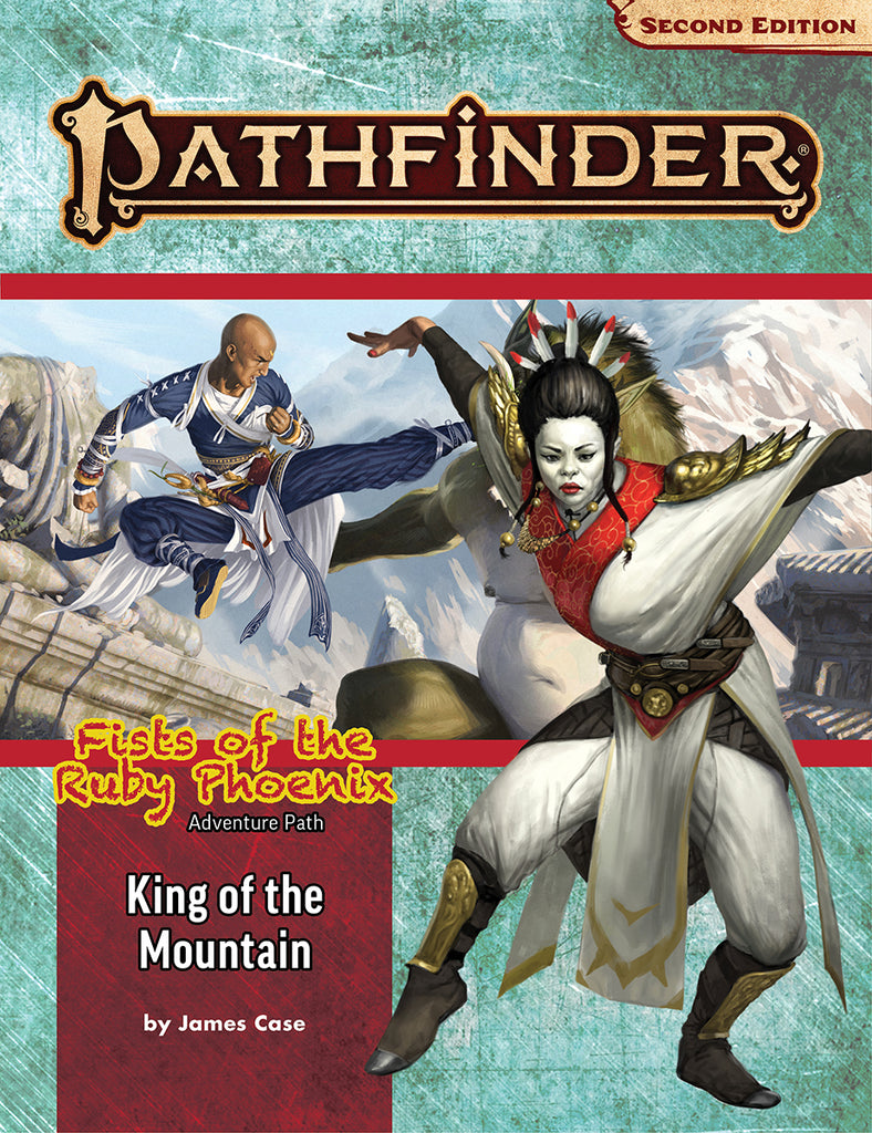 Paizo - Pathfinder 2 Adventure Path: King Of The Mountain (Fists Of The Ruby Phoenix 3-3)