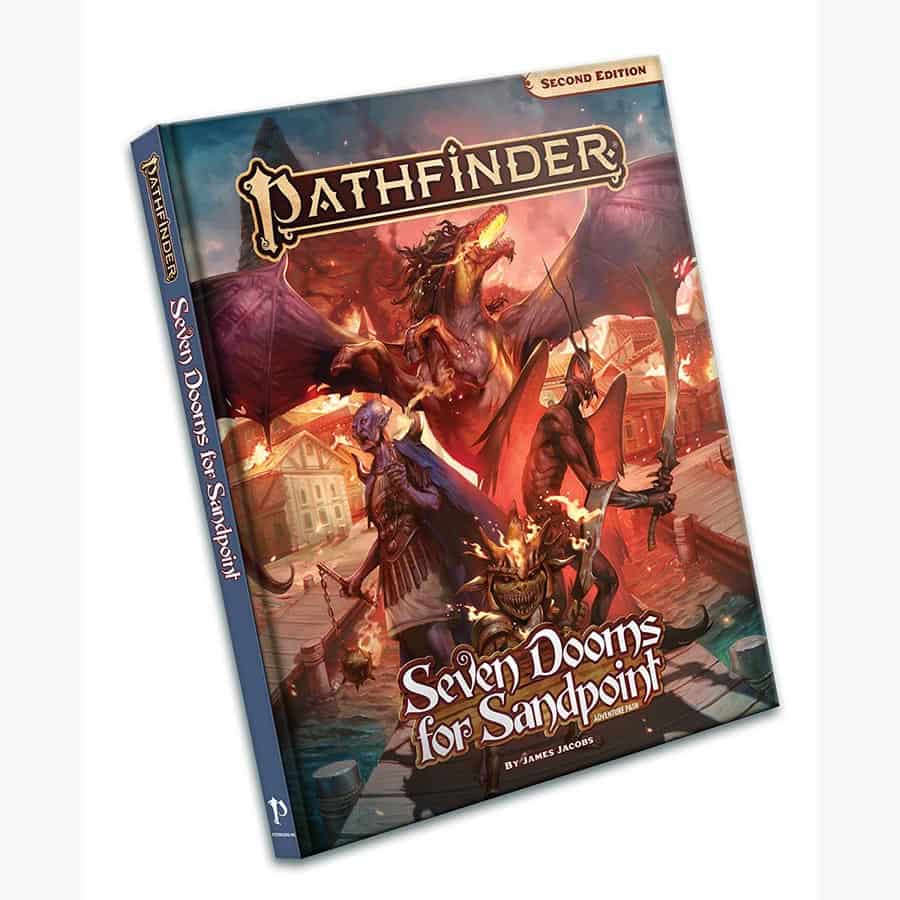 Paizo Publishing -  Pathfinder Rpg (2E) Adventure Path: Seven Dooms For Sandpoint (1 Of 1) (Hardcover)