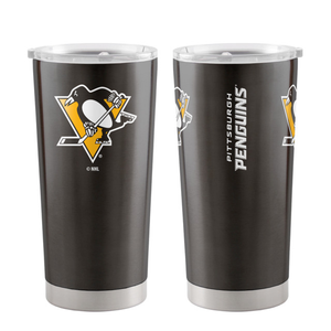 Pittsburgh Penguins Travel Tumbler 20oz Stainless Steel - Logo Brands