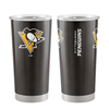Pittsburgh Penguins Travel Tumbler 20oz Stainless Steel - Logo Brands
