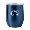 Penn State Nittany Lions Travel Tumbler 16oz Stainless Steel Curved - Logo Brands