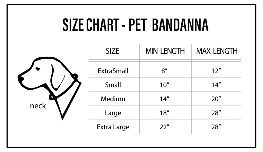 Buffalo Bills Pet Bandanna Size M - Little Earth