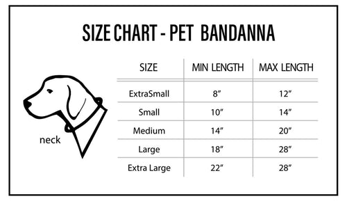 Buffalo Bills Pet Bandanna Size M - Little Earth