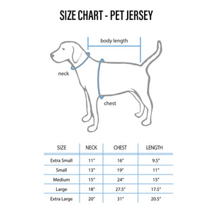 Houston Texans Pet Jersey Size XL - Little Earth