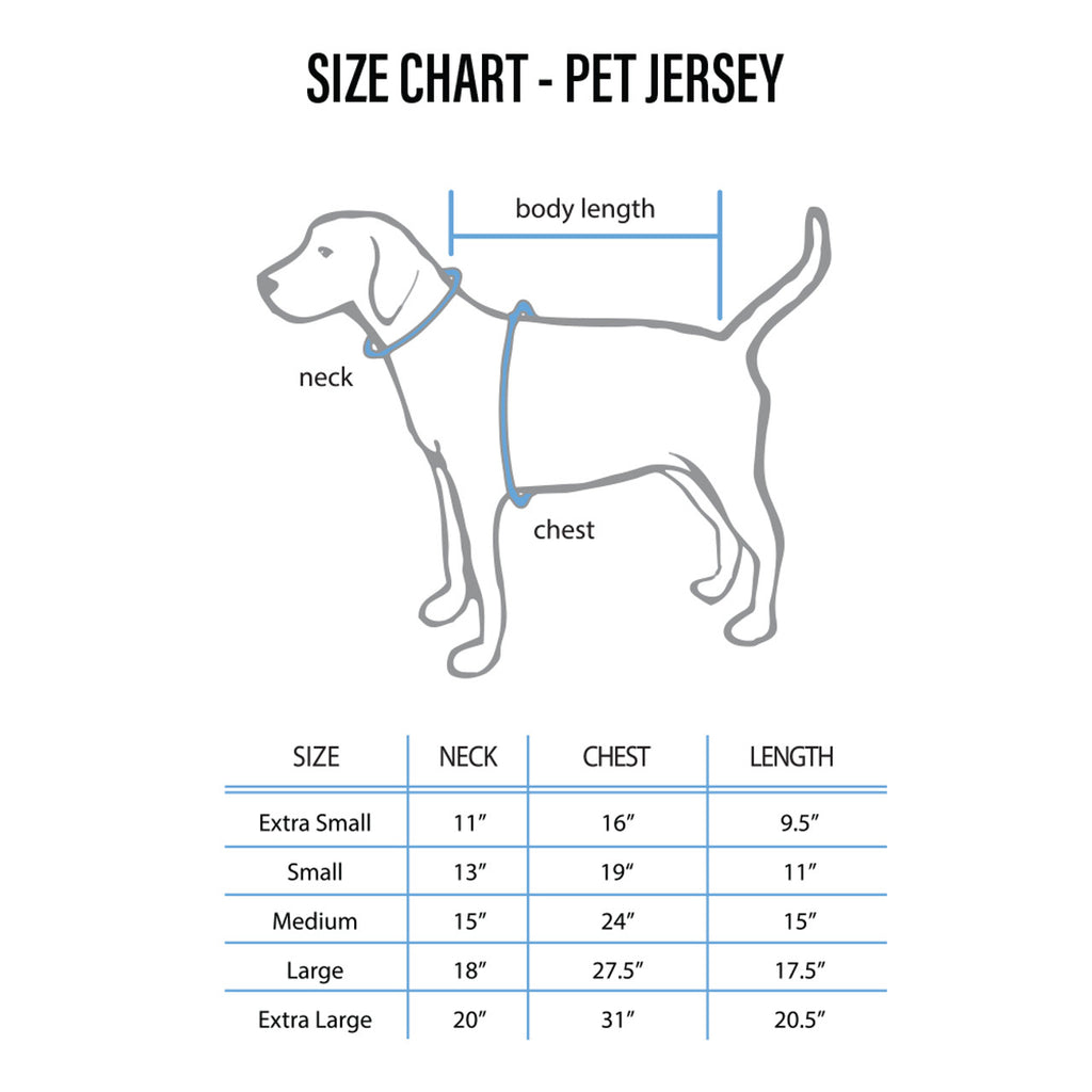 Detroit Red Wings Pet Jersey Size XS - Little Earth
