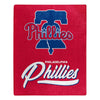 Philadelphia Phillies Blanket 50x60 Raschel Signature Design - the Northwest Company