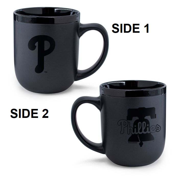 Philadelphia Phillies Coffee Mug 17oz Matte Black - WinCraft