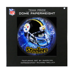 Pittsburgh Steelers Paperweight Domed - Sporticulture