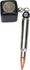 Silver QCSBCS Bullet Chalker w/scuffer - Black Chalk Holders