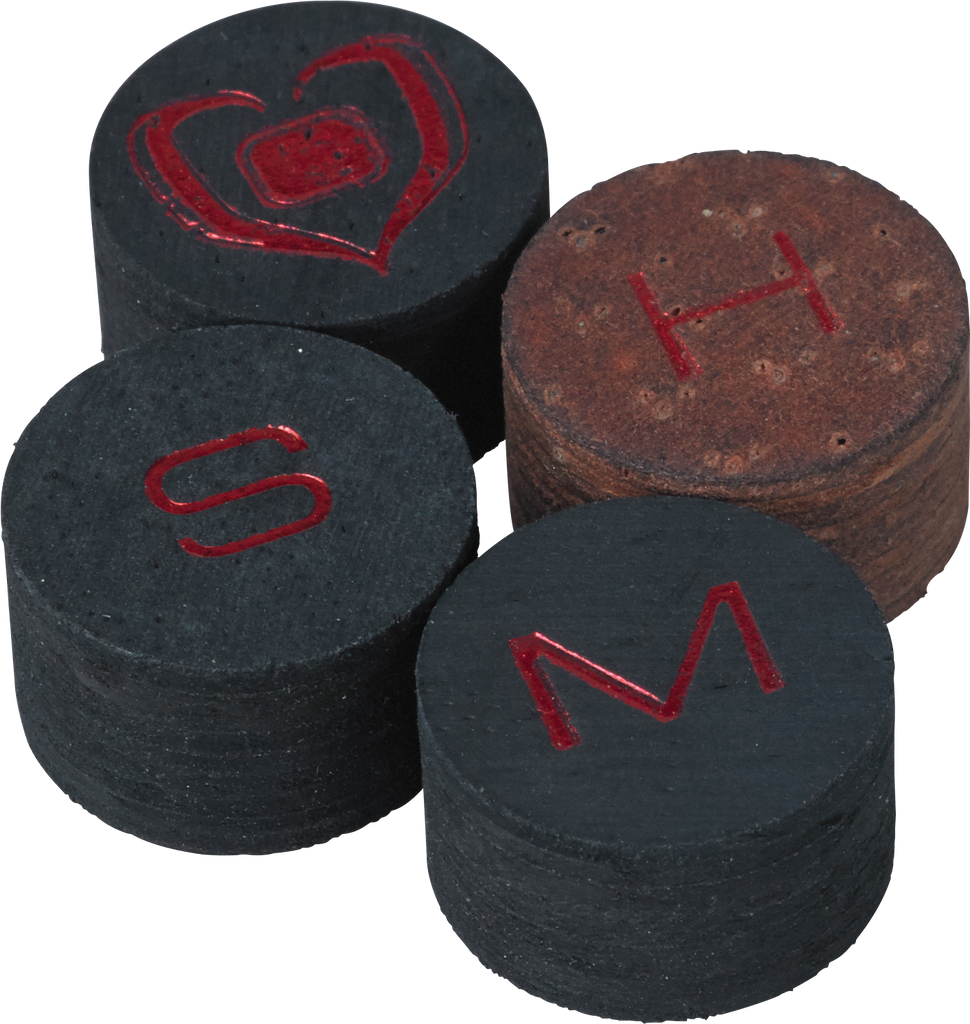 Black Heart QTBH Pool Cue Tip - MEDIUM Cue Tips