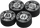Kamui QTKBLK Black Pool Cue Tip - HARD Cue Tips