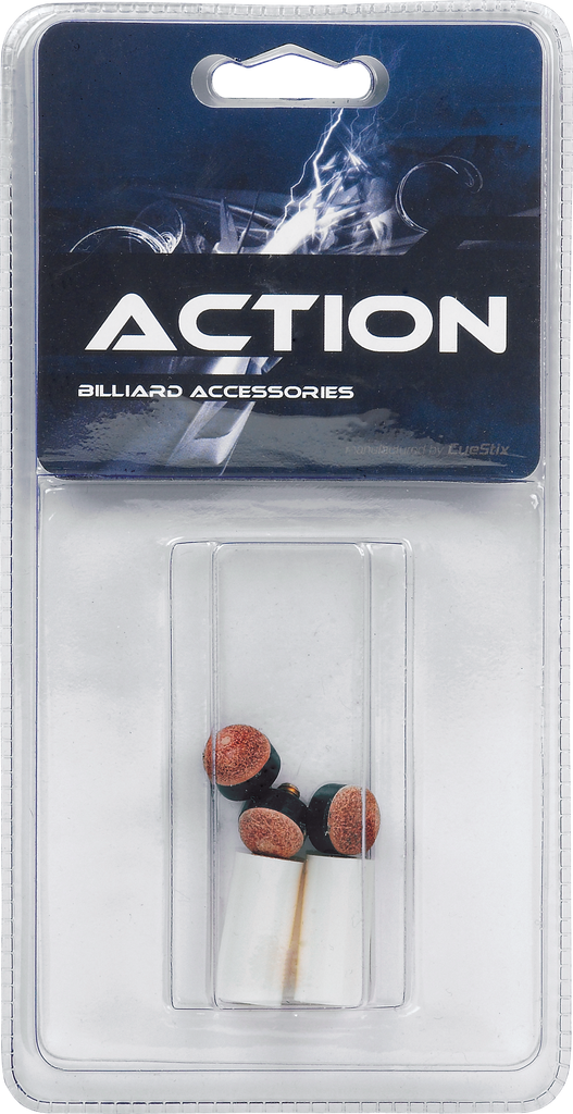Action QTSCFT Screw-on ferrule Pool Cue Tips