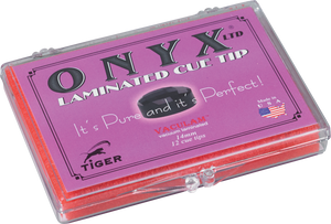 Tiger QTTON12 Onyx Pool Cue Tip Cue Tips
