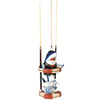 SHARK-BLUE POOL CUE HOLER