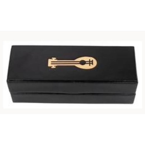 Role 4 Initiative Llc -   Role4initiative: Faux Leather Dice Box And Rolling Tray With Gold Foil Bard Logo