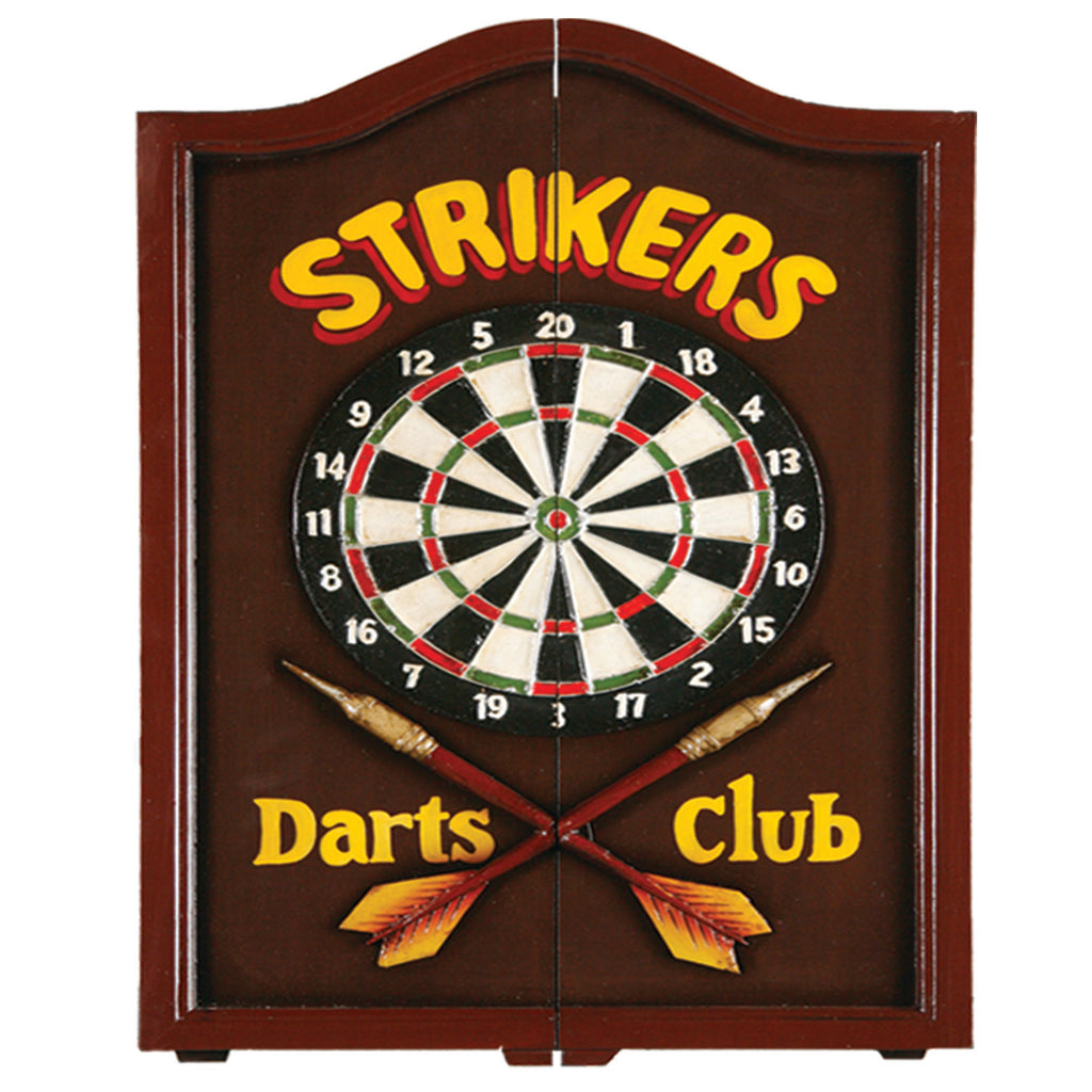 STRIKERS DARTBOARD CABINET
