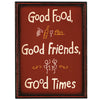 PUB SIGN GOOD FOOD GOOD TIMES