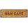 METAL SIGN-48'' MAN CAVE W/ LIGHTS