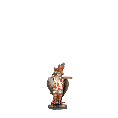 PARROT WAITER-16''H