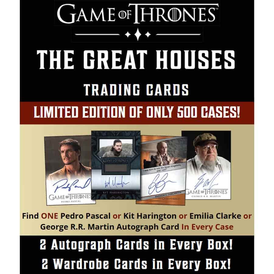 Rittenhouse Archives Ltd -  Game Of Thrones - 2025 Game Of Thrones The Great Houses Trading Cards