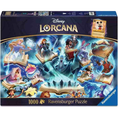 Ravensburger -  Disney Lorcana: Glimmers Of The Realm Puzzle: Sapphire (1000Pc)
