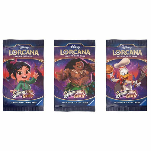 Ravensburger -  Lorcana Set 5: Shimmering Skies: Sleeved Booster Pack