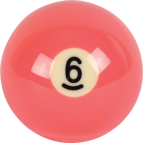 Aramith RBANS2.12506 Snooker Replacement Ball  - 6 Billiard Balls