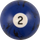 Action RBBM Black Marble Replacement Ball - 2 Billiard Balls