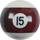 Action RBBM Black Marble Replacement Ball - 15 Billiard Balls