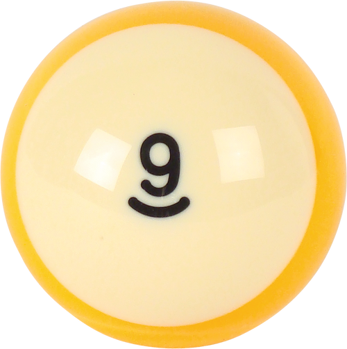 Aramith RBCB 09 Crown Replacement Ball  - 9 Billiard Balls