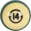 Brunswick RBCENT Centennial Replacement Ball  - 14 Billiard Balls