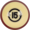 Brunswick RBCENT Centennial Replacement Ball  - 15 Billiard Balls