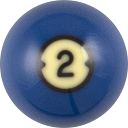 Brunswick RBCENT Centennial Replacement Ball  - 2 Billiard Balls